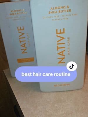 I love this shampoo & conditioner duo. It is an all natural product that leaves my hair fresh and rejuvenated. No sticky residue is left behind. The conditioner really helps remove all the dead hair. #complimentary #GiftedByNative #nativealmondsheabutterhaircare @influenster @Native