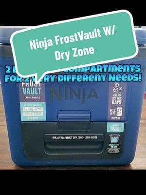 Summer Must Have!! #summermusthave #NinjaFrostVault #TikTokShopFinds #CoolerHack #DryCooler #SummerCooler #CampingEssen