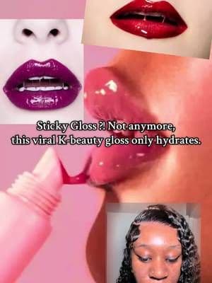 Zero stickiness, only hydrating plumped lips 👄. @fwee Non sticky gloss and it makes your lips shine ✨. #fwee #tiktokshopholidayhaul #tiktokmademebuyit #fyp #tiktokshopfinds