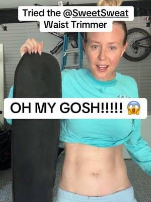 I swear I just got abs in 30 minutes 😳 #fittok One workout in this thing and I’m soaked, snatched, and lowkey SHOOK. �