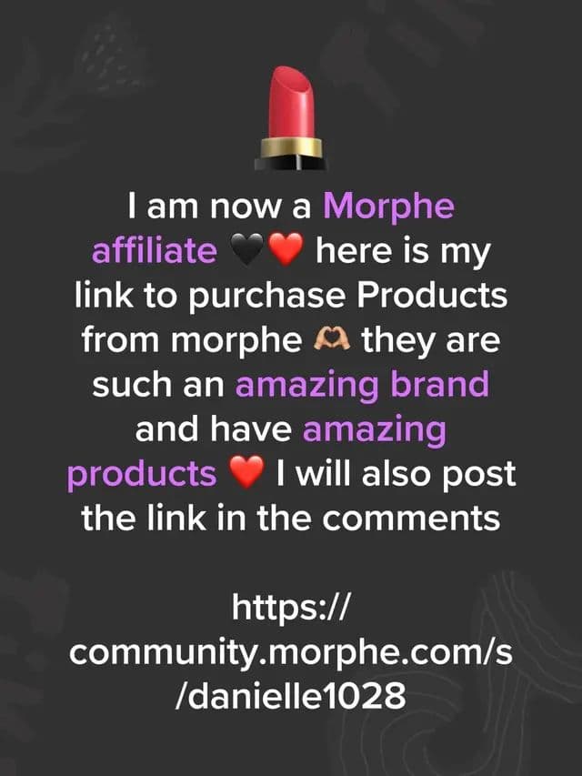 20% OFF YOUR ORDER USING MY LINK !!!! Love love love morphe #morphe #morphepartner #makeup #affiliate @Morphe Cosmetics