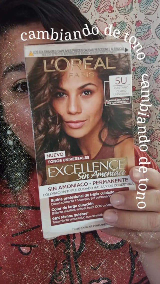 mi proceso de coloración en fotos...les recomiendo este tinte no solo cambias de tono también lo proteges y restauras #excellencesinamoniaco #excellencesinamoniacofm #mitintesinamoniaco #unañosinamoniaco #publicidad @For_Me @L’Oréal Paris