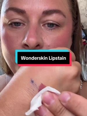 A deep shade that lasts all day! Stunning new shade - BELLA @Wonderskin π #tiktokshopaffiliate #dealdrops #wonderskinmakeup #makeup #lipstain