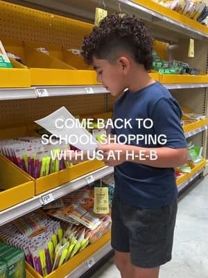 #ad Don’t miss out on H-E-B’s incredible Back to School deals! I am so excited with my trip, because I went in expecting