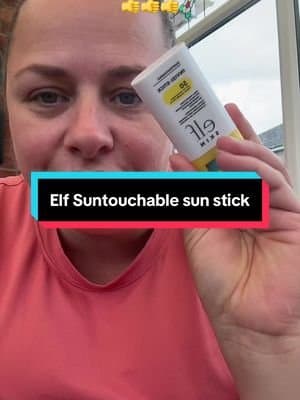 Definitely non greasy, lightweight, makeup approved 👍 @e.l.f. Cosmetics UK #tiktokmademebuyit #summersale #skincaretips #spf #skintok