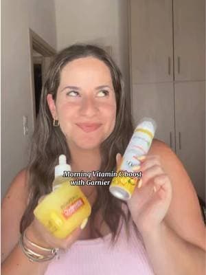 My morning Vitamiv C boost 💛🍋 @GARNIER OFFICIAL #gifted #garniergr #garniersorbet #skincare #πρωινησυνηθεια