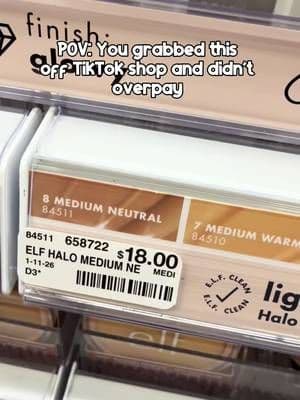 POV you didn’t overpay and your skin still looks like this 💁♀️ #tiktokshop #beautyfinds #momlife #pov #elfcosmetics