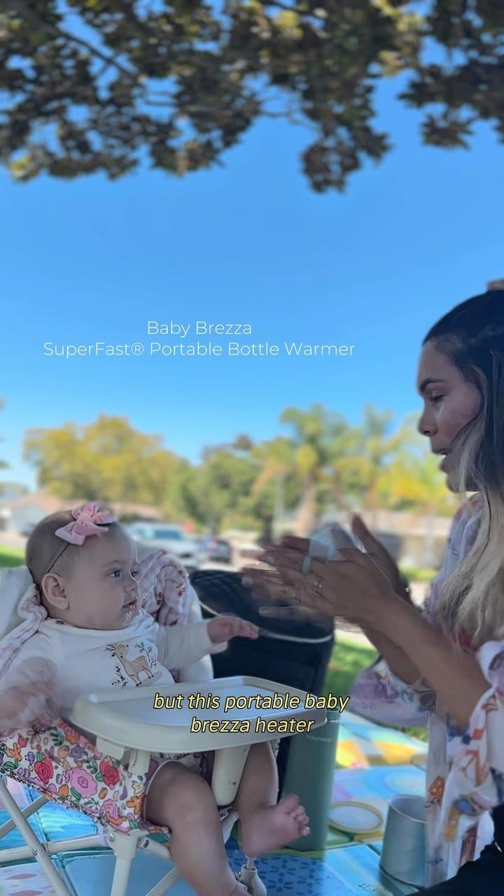 Una cosa menos de qué preocuparme cuando estoy fuera con mi bebé. Este calentador portátil de Baby Brezza me ha hecho mu