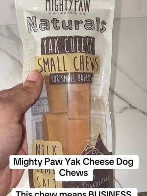 Mighty Paw Yak Cheese Chews give your pup something tasty to stay busy with. This small 5-pack is perfect for keeping treat time stocked. ๐พ #MightyPaw #YakCheeseChew #DogChews #DogTreats #TikTokShop