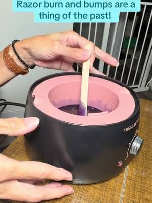 Why keep spending on razors to get razor burn and bumps! Check out this complete wax from home kit! #ad #tresswellness #christmas #giftideas #backtoschool