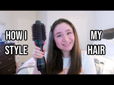 How I Dry & Style My Hair with Revlon One-Step!⎮VLOGMAS 2020⎮Vlogmas Day 18