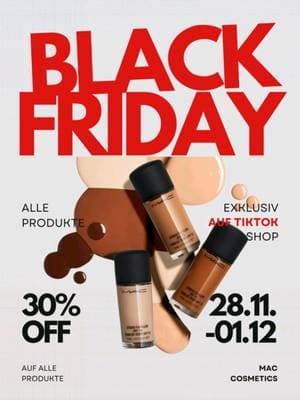 Der beste MAC Deal des Jahres ist live 🖤🔥 Bis zu 35 % am Black Friday! Check TikTok Shop bevor alles ausverkauft ist 👀✨ Link in den Beschreibung #mac #macblackfriday #macdeals #tiktokshopde #blackfridaydeals @MAC Cosmetics DE @maccosmetics