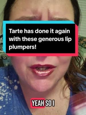 I am obsessed with Tarte shimmer lippys. I got two more new ones in and I cant choose which I love more! tell me what you think below #tarte #lipplumper #lippy #lipcolor #lipgloss #lipstick #makeup #tartecosmetics #lipcolour #plumplips #tiktokshopdealsforyoudays #tiktokshopsummersale #tiktokshopsummerturnup #honestreview