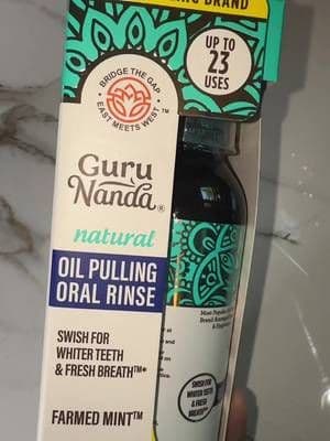 Fresh breath just got an upgrade. 😮💨✨ #GuruNanda #OilPulling #FreshBreath #OralCare #TikTokShopFinds