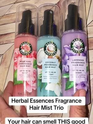 The Herbal Essences Fragrance Hair Mist Trio gives you three scents to switch between whenever your hair needs a fragrance refresh. A few spritzes and you’re ready to go. ✨ #HerbalEssences #HairMist #FragranceMist #HairCareFinds #TikTokShop