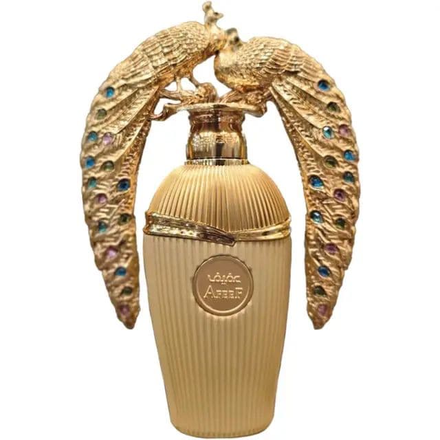 Not just a perfume, a showpiece. AFEEF opens with bright bergamot and juicy peach, blooms into jasmine and orange blossom, then melts into warm sandalwood, amber and praline. Unisex, long‑lasting and gifting‑ready in a luxurious golden peacock bottle. Wear it for date nights, celebrations or whenever you want your fragrance to feel as refined as your style. #weeklydeals #payday #RushReady #tiktokshopsummersale #LattafaAfeef #unisexfragrance #luxuryperfume #giftideas #perfumetok