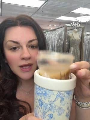 POV: You’re finally ready to drink your Starbucks… and it’s already watered down. 😭☕️ As a bridal boutique owner, I’m constantly running around helping brides, so I never finish my coffee right away. This has become one of my favorite everyday essentials because it helps keep my iced coffee cold while I’m working. If you love iced coffee as much as I do, this is definitely worth checking out. Tap the product link before your next Starbucks run! 🤎❄️ #TikTokShop #FrostBuddy #Starbucks #CoffeeTok #IcedCoffee