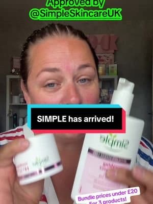 Great products by a trusted household name, for under £20! Guide on the 3 step skincare routine will be posted in the next day, follow & like so you don’t miss it x @SimpleSkincareUK #skincare #skincaretips #simple #beauty #tiktokmademebuyit #dealdrops