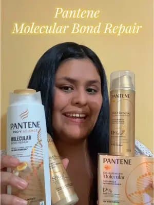 Conoce la nueva línea de Pantene Molecular Bond Repair 💛✨ @Pantene México @For_Me #PeloPanteneFM #PanteneDesafiaElDaño #Publicidad #PanteneMexico