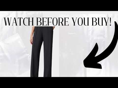Comfy Pants you can wear from Office to the Gym