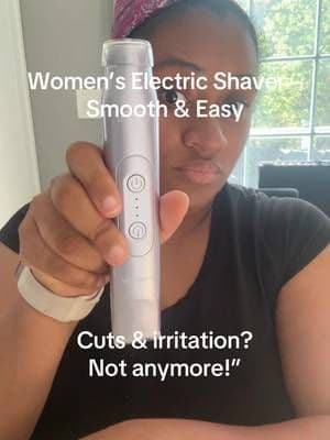 Quick, gentle, and rechargeable this women’s electric shaver is your new self-care essential. Smooth skin, no hassle! #womensshaver #smoothskin #selfcareessentials #TikTokMadeMeBuyIt #shoptiktok