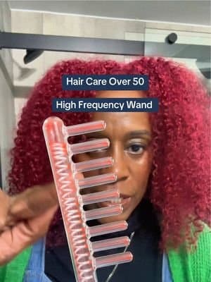 High frequency wand before and after. #creatorsearchinsights #hairgrowth #hairgrowthtips #healthyhair #healhyhairtips #hairtools #highfrequencywand #over50 #womenover50 #andreasglow #tiktokshoprestock @Pure Daily Care