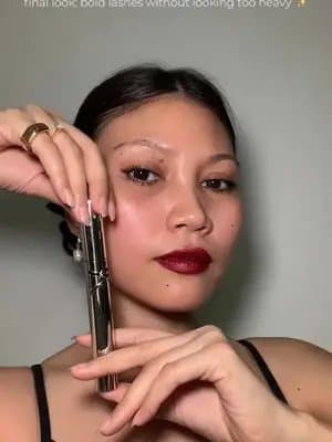 The finish: lengthened, defined, and still soft-looking lashes 👀✨ @YSL Beauty Lash Latex lengthening mascara 🖤 #makeup #partneredwithyslbeauty #beautycreatorclub @BeautyCreatorClub