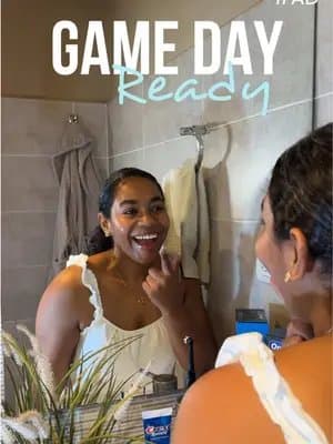 #ad Game day ready empieza con lo básico 🏈✨ Mi rutina de cuidado oral también es parte de prepararme para el día con el Oral-B iO2 y Crest 3DWhite Carolina Panthers Special Edition. 💙 Disponibles en Walmart. @Crest #CrestOralB #ad