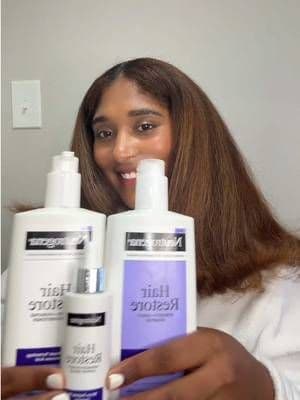#AD Mi cabello necesitaba un cambio de rutina 🥹✨ y decidí empezar desde la raíz. Con Hair Restore de Neutrogena 🤍 ¿Tú también estás pasando por hair shedding? 👀 🛍️ Shop now at Walmart @Neutrogena #HairRestore #ad