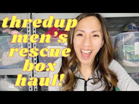 thredUP Men's Rescue Box Unboxing!
