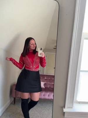 Fun red sparkly bodysuit from Willow Boutique- it comes in a few colors. I have it in red, linking the pink one in the tiktok shop in the video! #bodysuit #tiktokshop #rhinestones #fashion #ootd #tryon #tryonhaul #willowboutique #willowboutiqueclothing