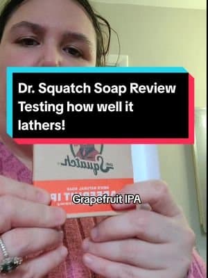 Dr Squatch review of how well their soaps lather. Trying Grapefruit IPA scent today! You can get an 8 pack for $55 which is $6.87 per bar! I totally recommend them as does my fiancé. check out our other Dr Squatch reviews #drsquatch #menssoap #naturalsoap #mensfragrance #fragrance #scents #soap #goatsmilksoap ##naturalproducts #ttsacl #summersavings #Summersale #tiktokfinds #tiktokshopfinds