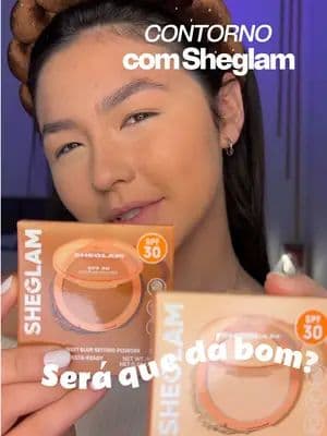Nunca decepciona né?🤎 🆔 446679618 🆔 446671043 #instareadyglam #sheglam #ad @SHEGLAM #SHEGLAMSPFsettingpowder #blurr