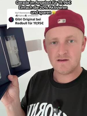 Antwort auf @Old.Grey 🐺Alpha🐺 Stimmt – im Red Bull Shop kostet’s 19,95 € + 5 € Versand 😅 Hier bekommst du das 2er-Set