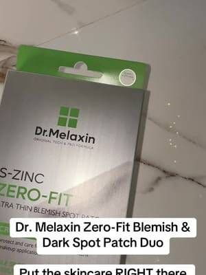 These ultra-thin patches let you target specific areas instead of applying another product everywhere. 🧡💚 Such an easy addition when your skin needs a little focused attention. #DrMelaxin #BlemishPatch #DarkSpotCare #KoreanSkincare #TikTokShop