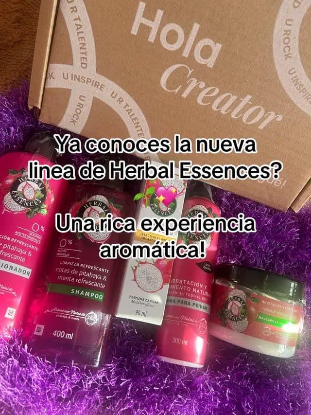 Gracias @Herbal Essences México por esta colección que completa que potencia los beneficios y la experiencia sensorial! #herbalessencesmexico #publicidad #vibrasfrescurafm @For_Me