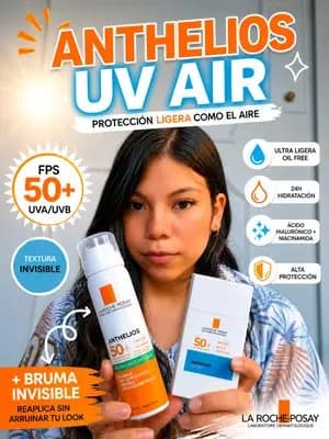 Me encantaaaaa @La Roche-Posay #NoHayVueltaAtras #TanLigeroComoElAire #Publicidad
