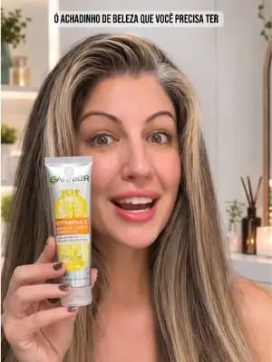 O segredo para uma pele limpa, fresca e luminosa acabou de chegar! 🍊✨ Conhece o Sérum de Limpeza Vitamina C da Garnier. Eficácia imediata: Pele mais radiante em apenas 1 uso. Conforto: Limpa profundamente sem repuxar. Rendimento: 100g que duram até 180 utilizações. Segurança: Dermatologicamente testado. Corre para o carrinho do TikTok Shop e aproveita já! 🛒 #SkincareRoutine #GarnierVitaminaC #TikTokShop #CuidadosComAPele