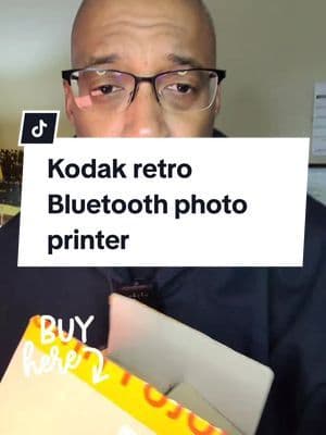 Kodak Bluetooth photo printer. The old school way! #tiktokmademebuyit #kodak #fyp #foryoupage #tiktokshop #deals #tiktok #shopping #sale #photo #photography #creator #coyal