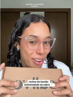 usando produto da Sallve pela primeira vez ✨ #review #sallve #tiktokshop #oleosidade #peleoleosa