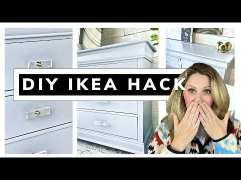 DIY IKEA HACKS To HIGH END Furniture - BEFORE AND AFTER