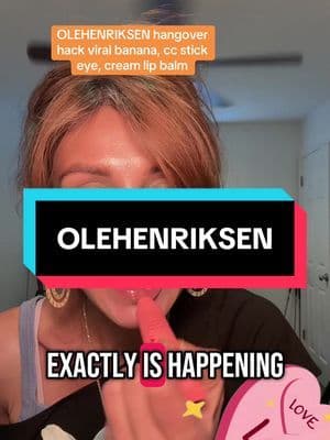 @Olehenriksen #OLEHENRIKSEN #HangoverHack #BananaEyeCream #Bundle #TikTokShopAffiliate #fyp