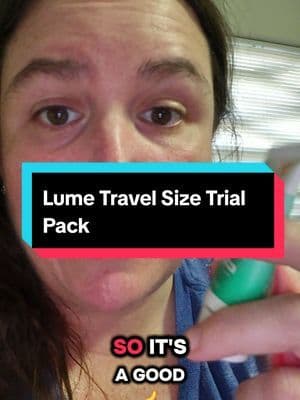 I love these little travel size Lume ! this stuff works! #tiktokshopholidayhaul #tiktokshopfinds #lume #deodorant #freshandclean