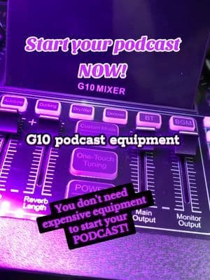 Start your podcast now! #creatorsearchinsights #toptierapril #giftguide #aprilmademebuyit #ttslevelup #ttsdelightnow #ttsacl #podcaster #mixer #create #livestreaming #tenlampg10 #tiktokshopmothersday