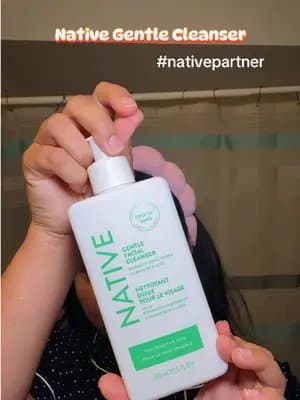 Been using this for almost 2 weeks and its absolutely gentle and soothing for your skin🍁 . . . #GiftedByNative #NativeSkinCare #NativeSkinCareUGC #OffertparNative #moonah @Native