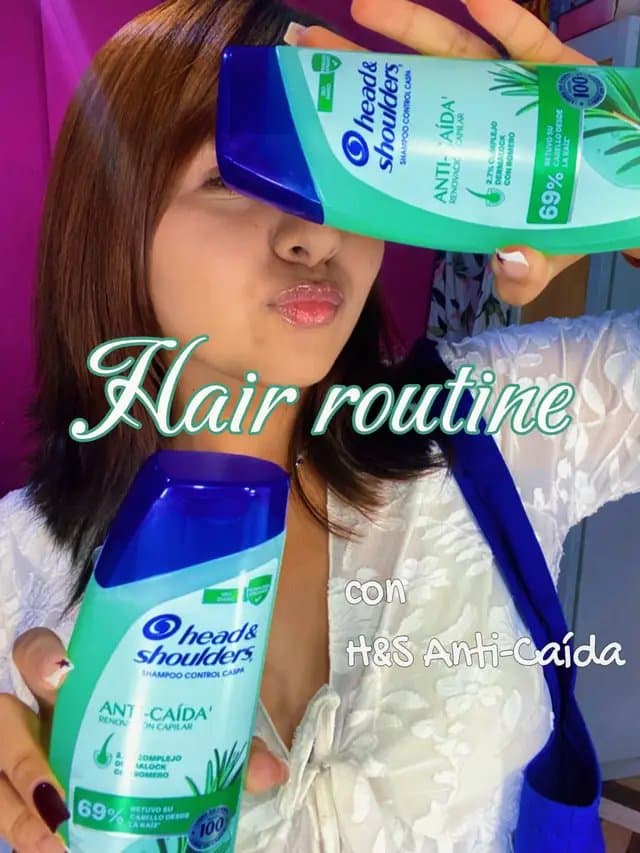 Probe el nuevo H&S Anti-Caída 🍃✨ Contiene romero que ayuda a prevenir la caida del cabello ya que fortalece desde la raíz 🌿 . . #hysromero #anticaidafm #publicidad #newroutine @For_Me @Head & Shoulders LA