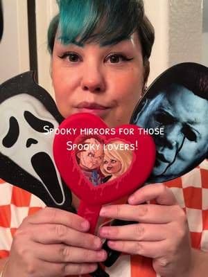 @Glamlite @Glamlite Cosmetics #glamlite #glamlitecosmetics #mirror #ghostface #halloween #michaelmyers #chucky #tiffany #mirrors #tiktokshop #tiktokshopping #beauty #tiktokshopcreatorpicks #tiktokshopsummersale #tiktokshopsummerturnup #ttsthunderbolt