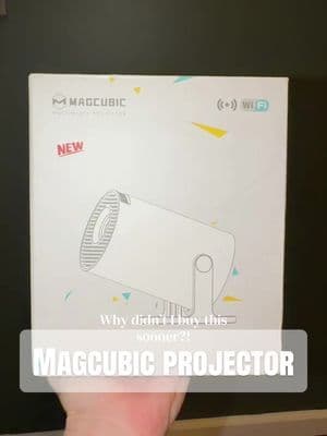 Bedtime for the kids tonight had a fun surprise thanks to this projector π€ #projector #magcubic #magcubicprojector #tiktokshopfind #tiktokshopcreatorfinds