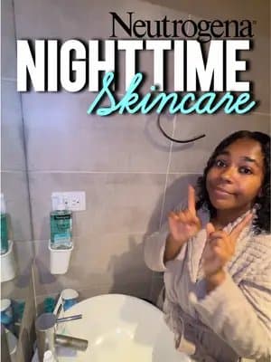 Meet the new Nutrogena Evenly Clear perfect for treat acne the adult way ✨ Night time skincare routine with @Neutrogena