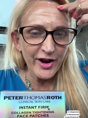 Collagen tightening face patches that support a smoother, firmer-looking glow over time? Yes please. These Peter Thomas Roth patches are made for forehead and cheek areas, and they change from opaque to clear while you wear them. I love skincare that feels fun but also fits into a real routine. Would you use these on your forehead, cheeks, or both? Limited time deal is live limited time, so check the link before it’s gone. #TikTokMadeMeBuyIt #SkincareRoutine #BeautyDeals #GlassSkin #AntiAgingSkincare